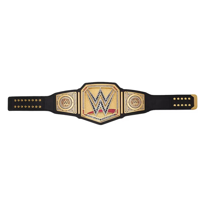 Championship Leather Belt with Brass Plates – Premium Wrestling & Award Belt