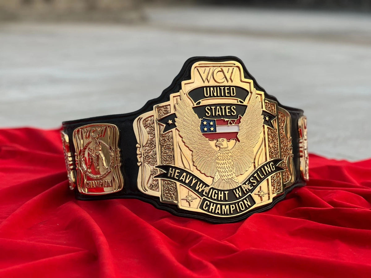 United States Heavyweight Wrestling Championship Belt – Professional CNC Replica