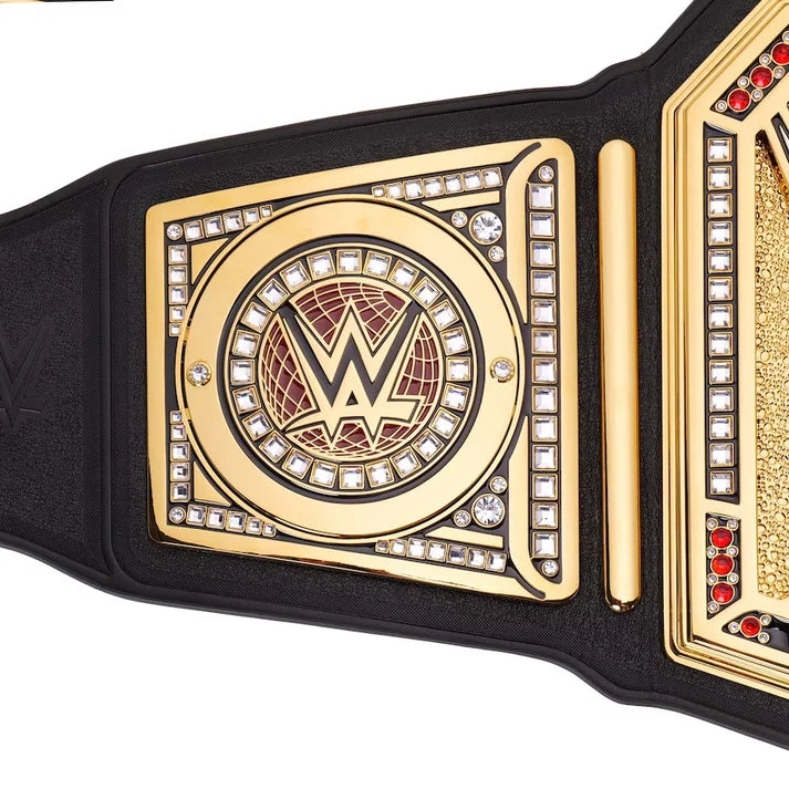 Championship Leather Belt with Brass Plates – Premium Wrestling & Award Belt