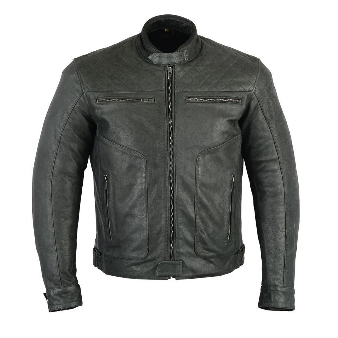 Classic Genuine Leather Jacket – Rugged & Stylish