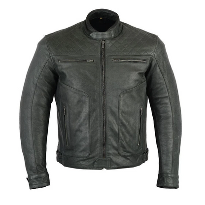 Classic Genuine Leather Jacket – Rugged & Stylish