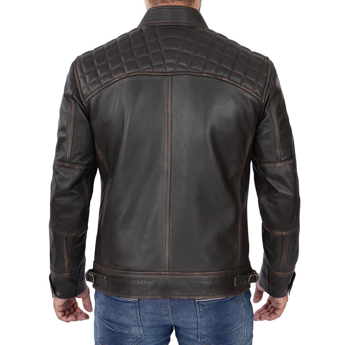 Wholesale Premium Leather Motorcycle Jacket | Custom Unisex Fashion Jacket | OEM & Private Label
