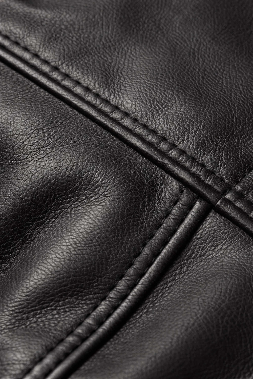 Black Genuine Leather Café Racer Biker Jacket – Quilted Lined
