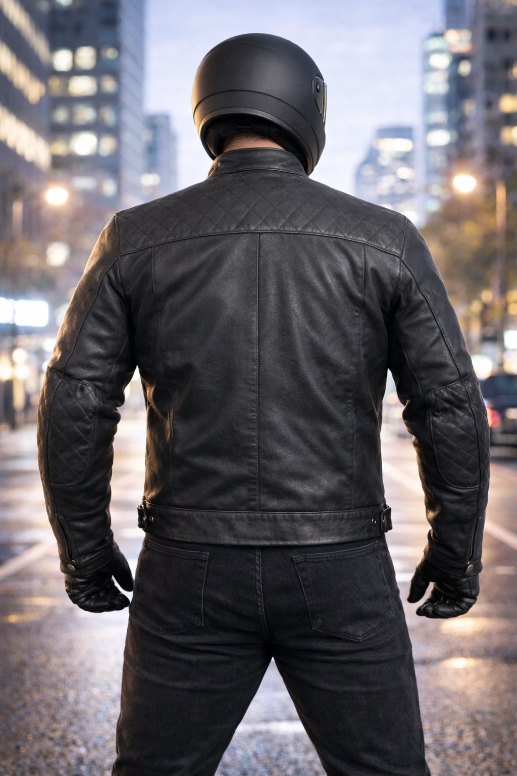 Classic Genuine Leather Jacket – Rugged & Stylish