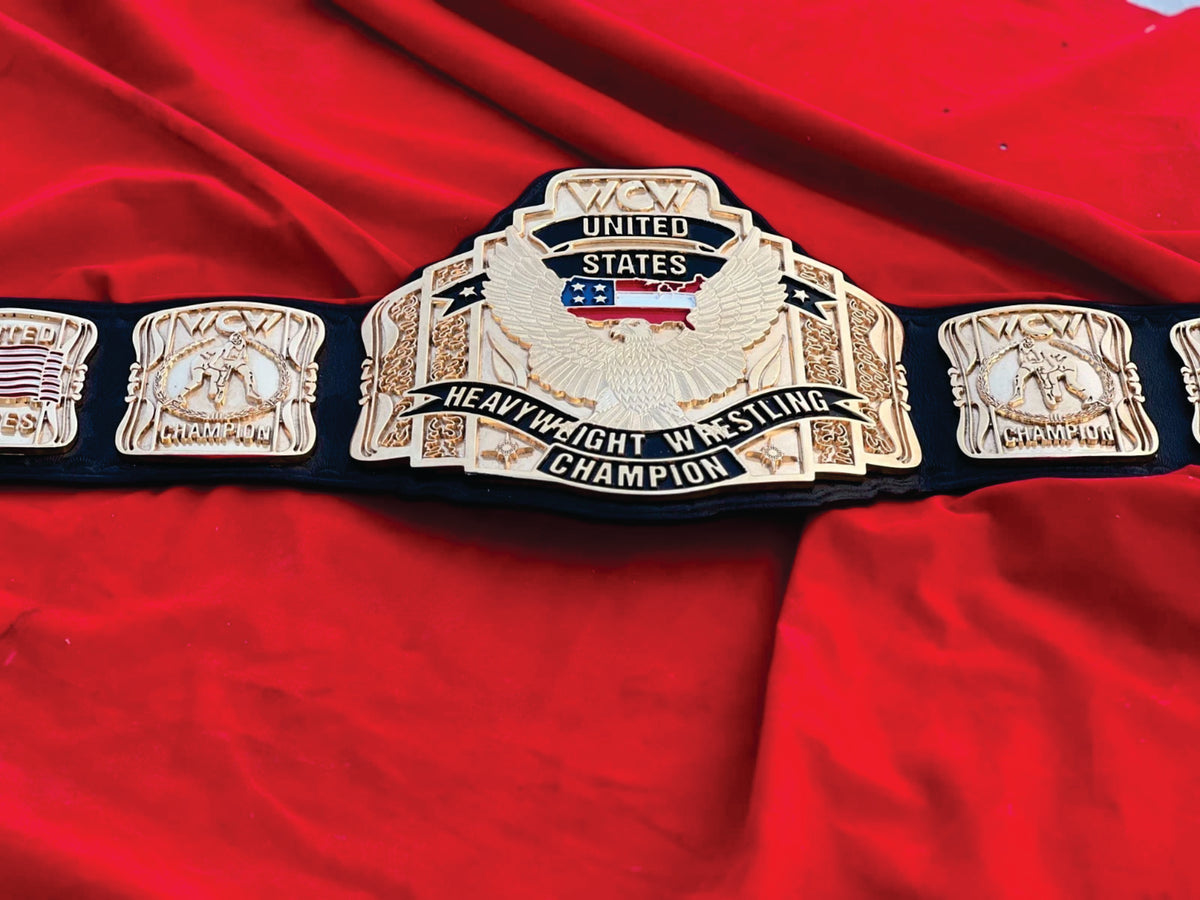 United States Heavyweight Wrestling Championship Belt – Professional CNC Replica