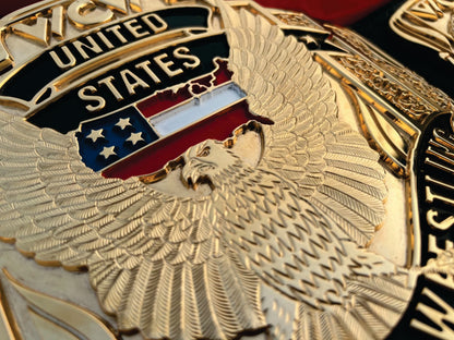United States Heavyweight Wrestling Championship Belt – Professional CNC Replica