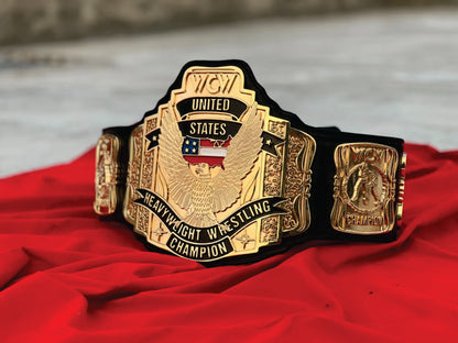 United States Heavyweight Wrestling Championship Belt – Professional CNC Replica
