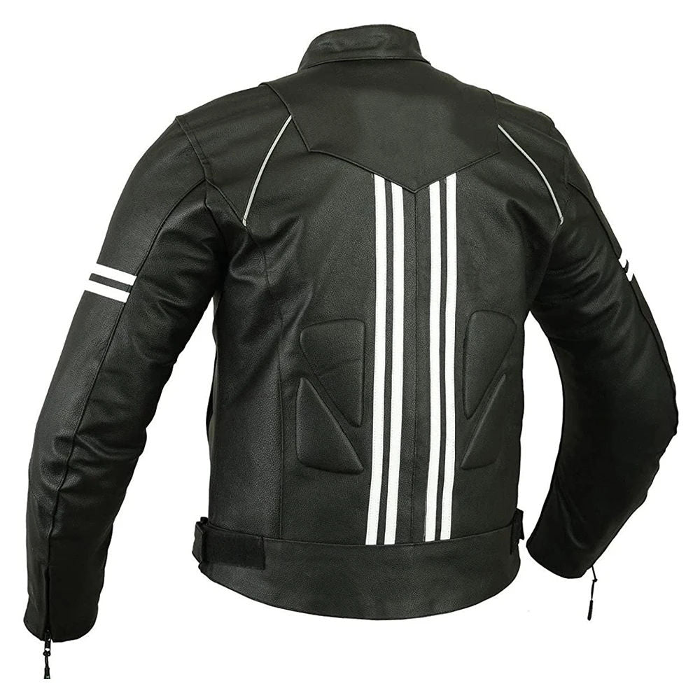 Custom-Made Men’s Genuine Leather Motorcycle Jacket | Premium Quality, Personalized Design & Wholesale Manufacturer