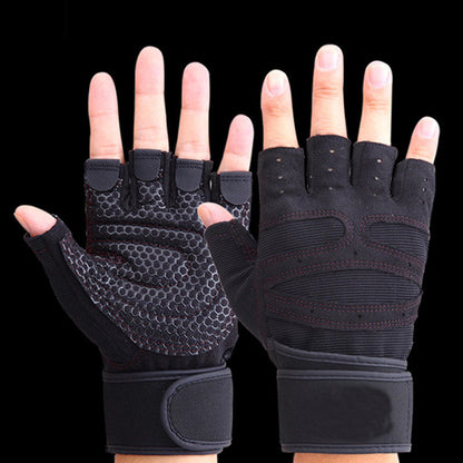 Custom Gym Fitness Training Gloves for Workout and Weight Lifting