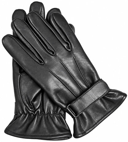 Premium Kevlar-Lined Police Tactical Gloves – Anti-Slash, Fire-Resistant Leather Security & Protection Gloves