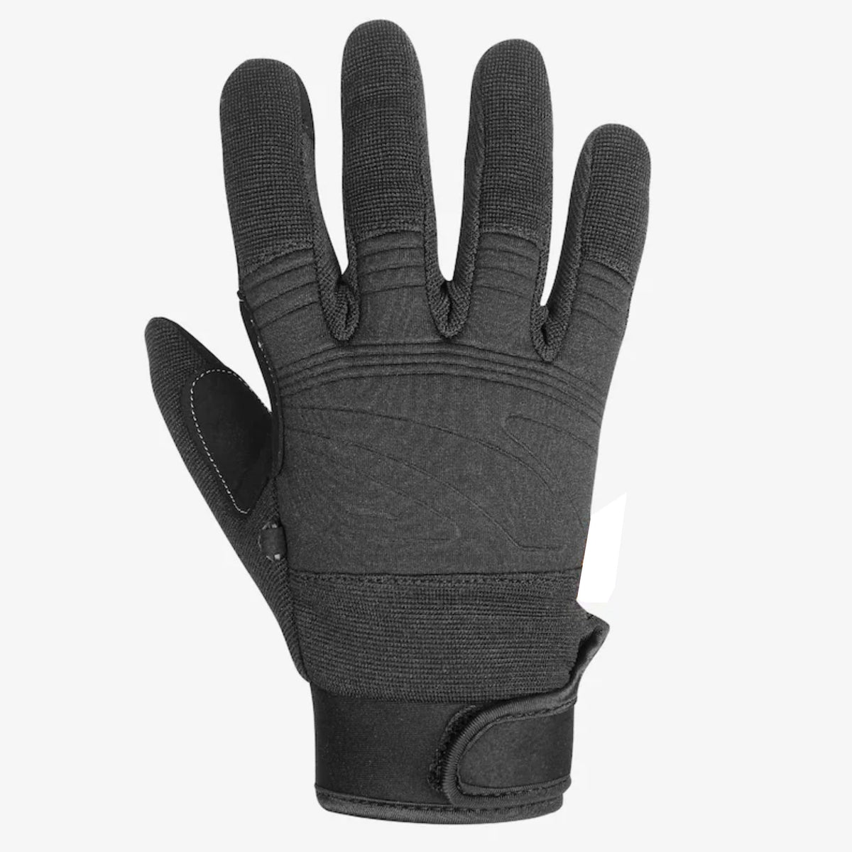 Men’s Motorcycle Gloves, Touchscreen Riding Gloves, Black Synthetic Leather Protective Gloves for Motorbike, Cycling, Scooter & Biking