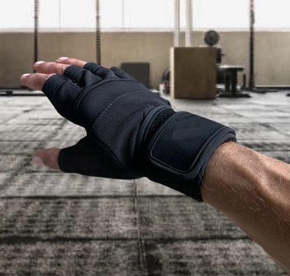 Premium Fitness Training Gloves – Half-Finger Padded Grip & Wrist Support