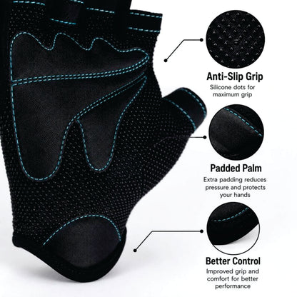 Weight Lifting Gloves – Breathable Anti-Slip Gym & Workout Gloves