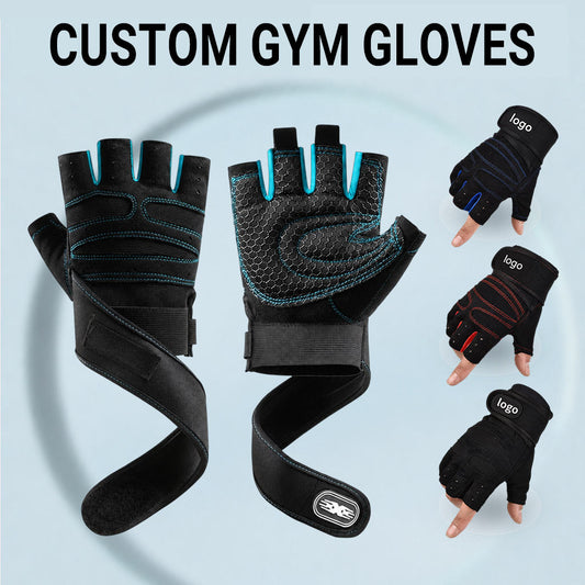 Premium Half-Finger Gym & Weightlifting Gloves