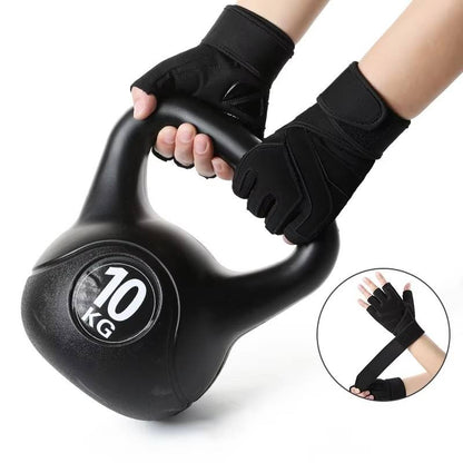 Half-Finger Workout & Weightlifting Gloves